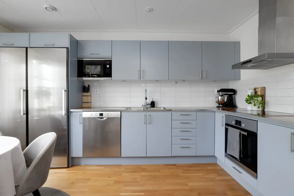 Cuisine - Modern Apartment with Balcony in Ekeby-Almby