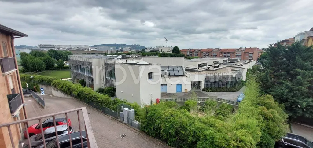 Vue aérienne - Modern Apartment with Panoramic Terrace in Alba