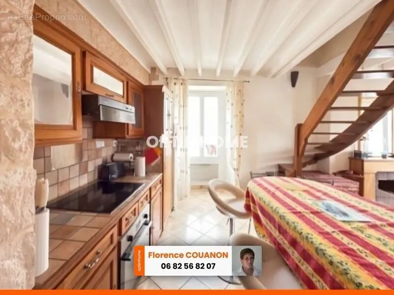 Köök - Duplex with City Centre Views in Dourdan