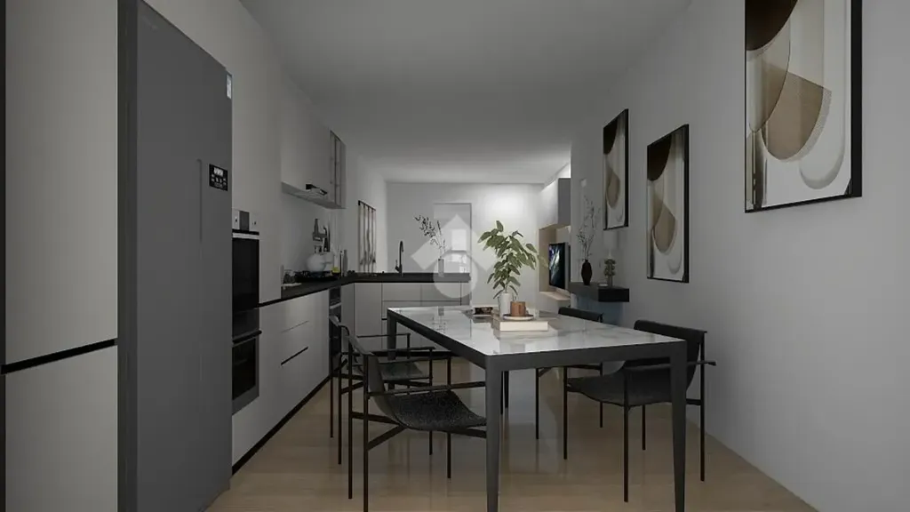Salle à manger - Top-Floor Apartment with Balcony in Loseto