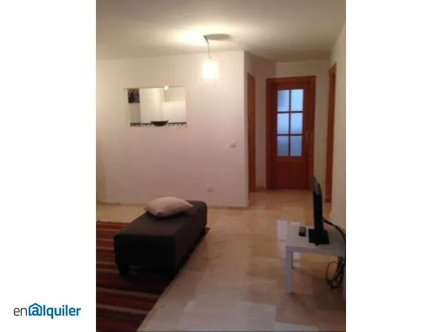 Living Room - Furnished Flat with Balcón in Palma Centre