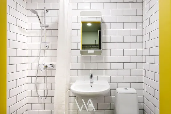 Salles de bain - Flat with Central Heating in Keila, Harju County