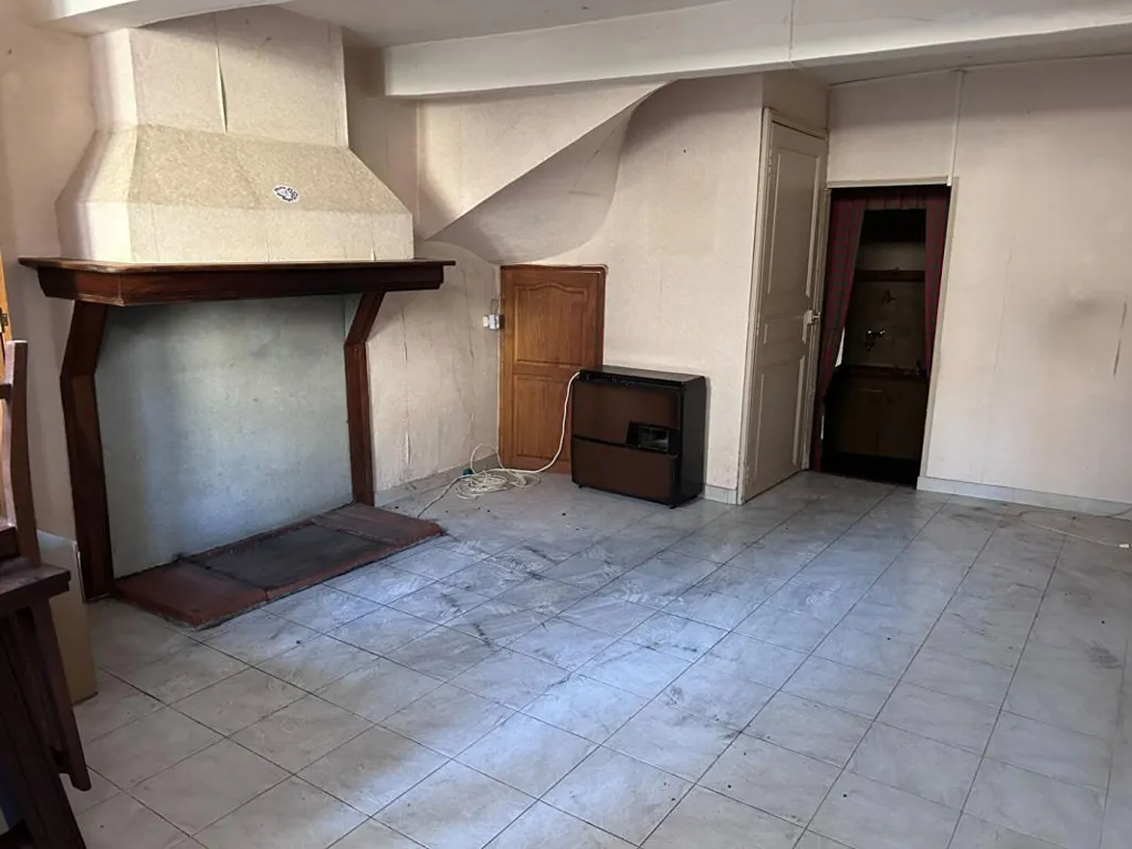Séjour - Maison de Village avec Terrasse et Jardin à Azille