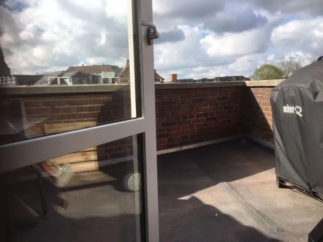 Terrass - Apartment with South-Facing Terrace in Odense