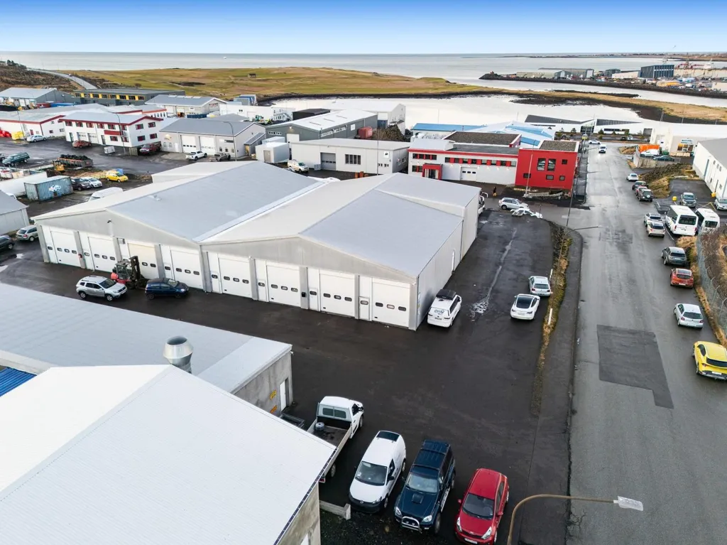 Õhuvaade - Industrial Unit with Loft in Hafnarfjörður