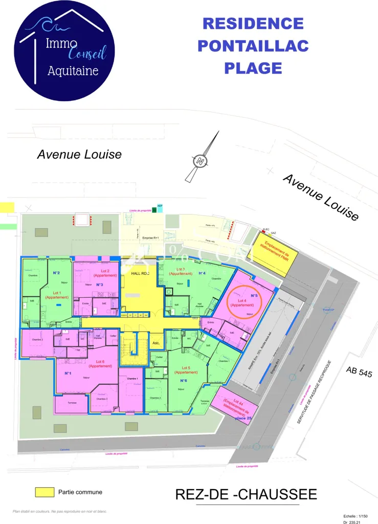 Plan - Appartement T1 avec Parking à Royan Pontaillac