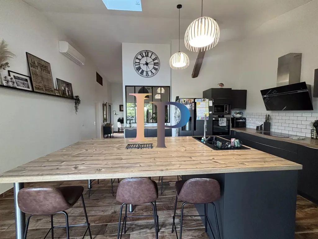 Cuisine - Maison en Pierre Rénovée avec Piscine près de Charlieu