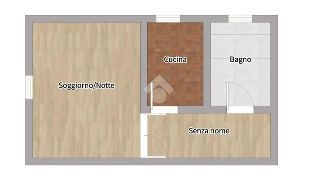 1-room apartment in IT