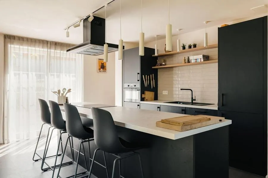 Kitchen - New Villa with Sauna in Beauraing