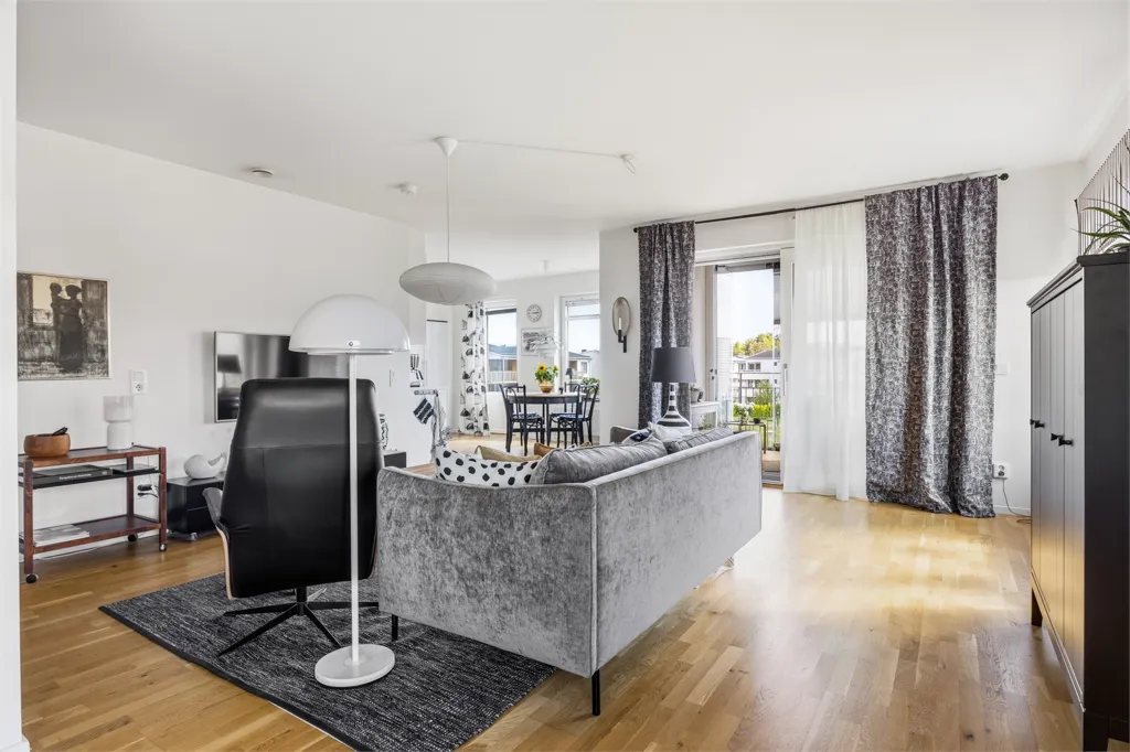 Soggiorno - Apartment with Large Balcony in Söder, Trosa