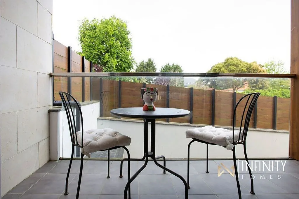 Balcony - Duplex with Terrace in La Galea, Getxo