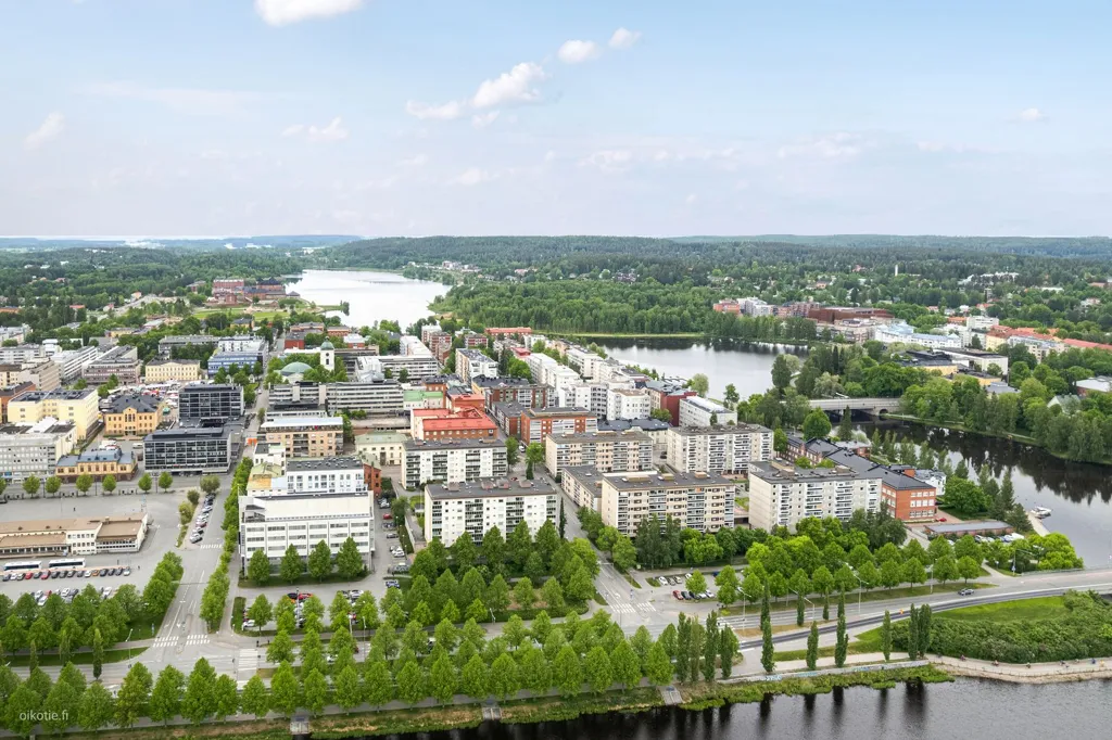 Aerial - City Centre Apartment with Balcony in Helsinki