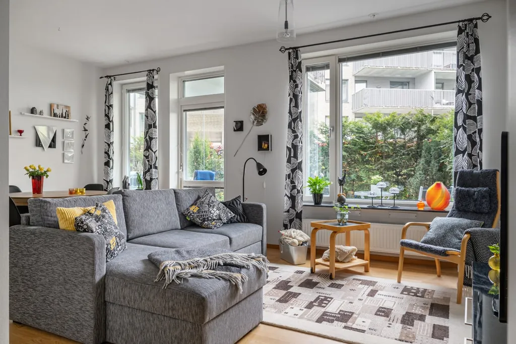 Elutuba - Apartment with Glazed Terrace in Sockerbruket