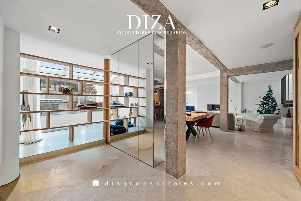 Séjour - Luxury Penthouse with Pool in Madrid