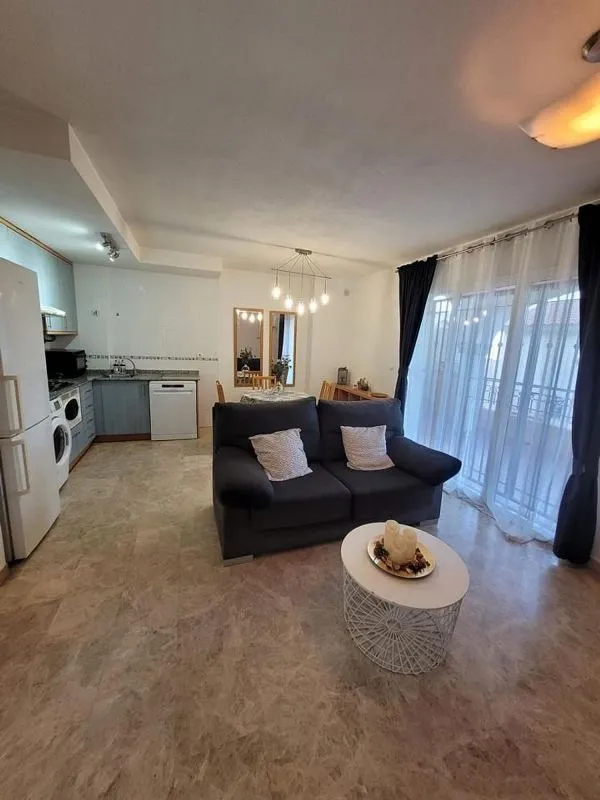 Séjour - Bungalow with Pool and Terrace in Bonalba