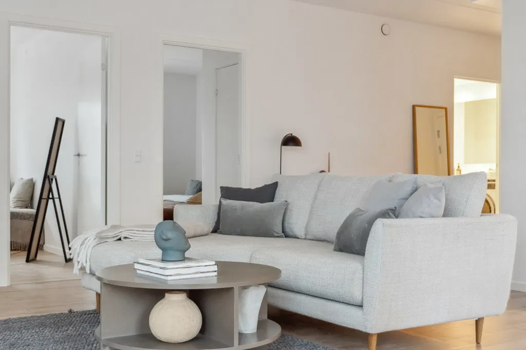 Séjour - Apartment with Terrace in Hårde