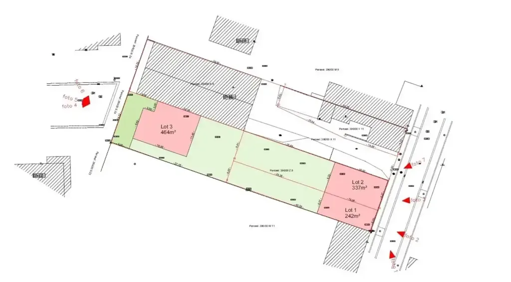 Plaan - Plot for HOB in Bavikhove
