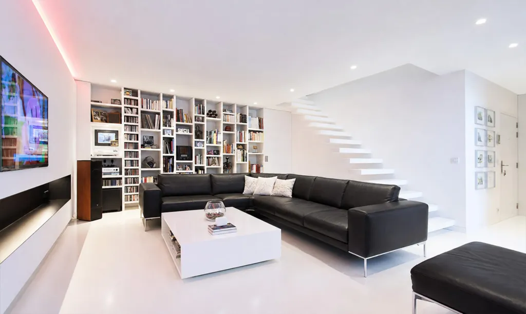 Séjour - Loft Duplex Lumineux à Bruxelles Midi