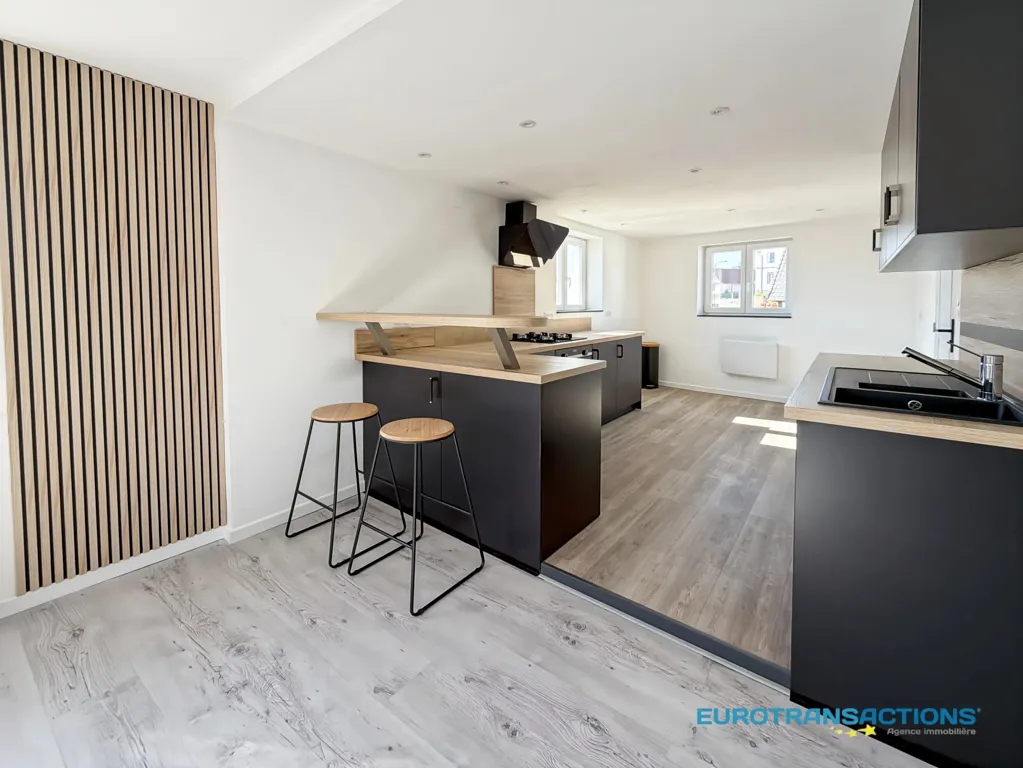 Cuisine - Appartement 3 Pièces Rénové à Mertzwiller
