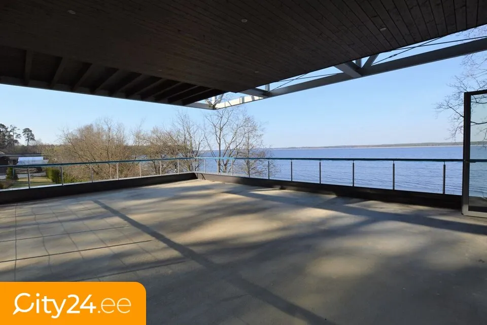 Architectural Gem by the Lake in Latvia