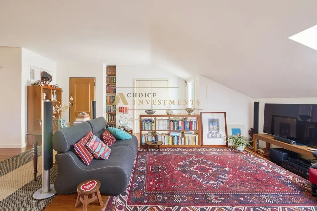 Séjour - Luxury Duplex Flat with Sea Views in Cascais