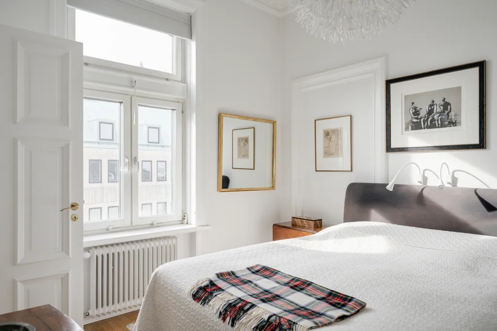 Bedrooms - Gable Flat with Jugendstil in Malmö Centre