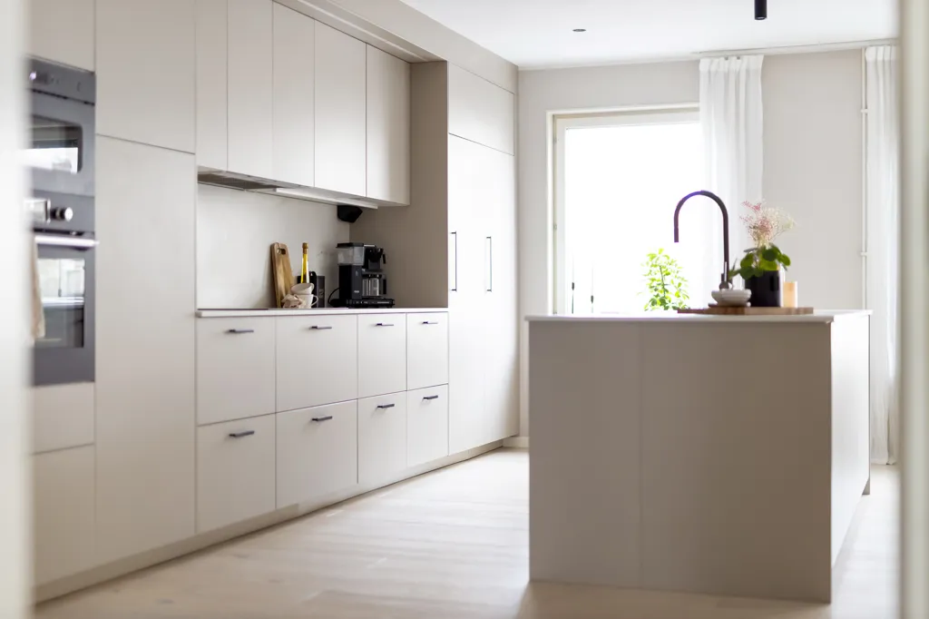 Kitchen - Modern Flat with Private Terrace in Torpa
