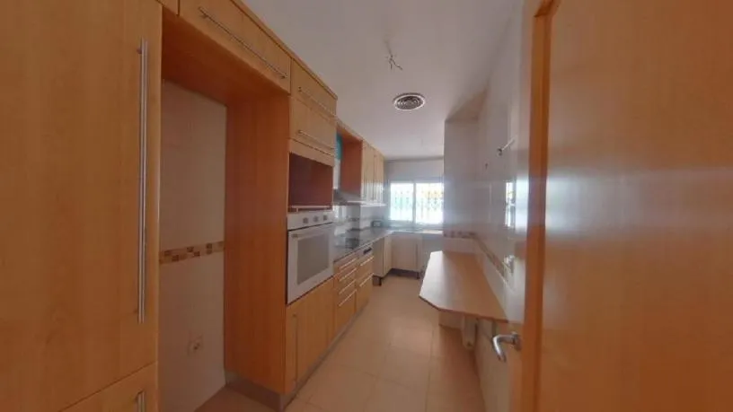 Köök - Spacious Flat with Pool in Cubelles, Barcelona