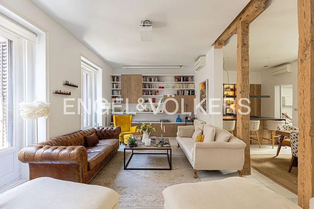 Séjour - Luxury Flat with Balconies in Justicia - Chueca