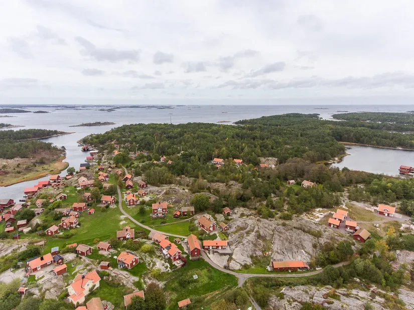 Vista aerea - Plot with Mountain View on Norra Finnö