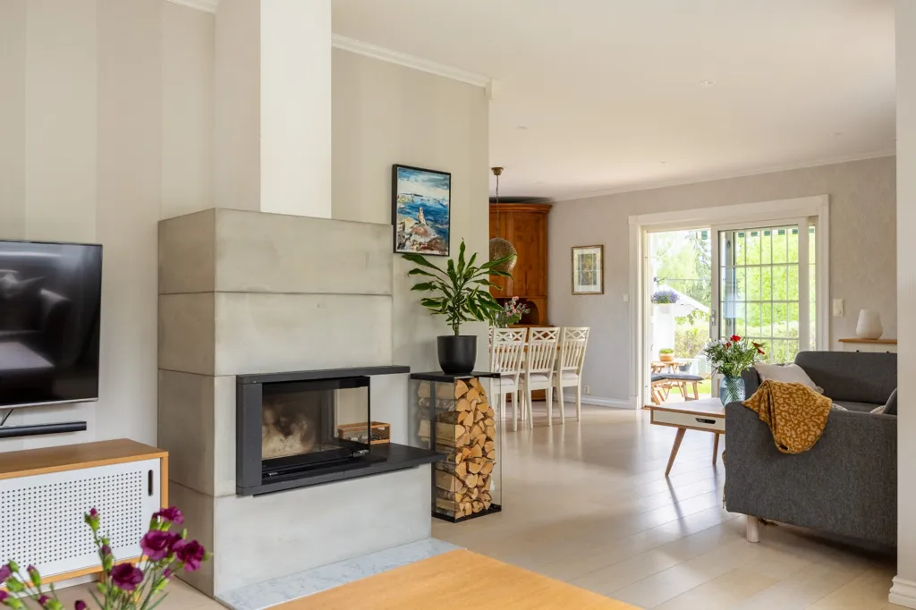 Séjour - Sunny Detached House with Terrace in Nadderud