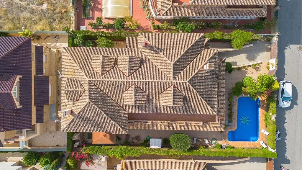 Vue aérienne - Villa with Sea View in La Veleta