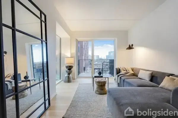 Séjour - Apartment with Sea View in Copenhagen S