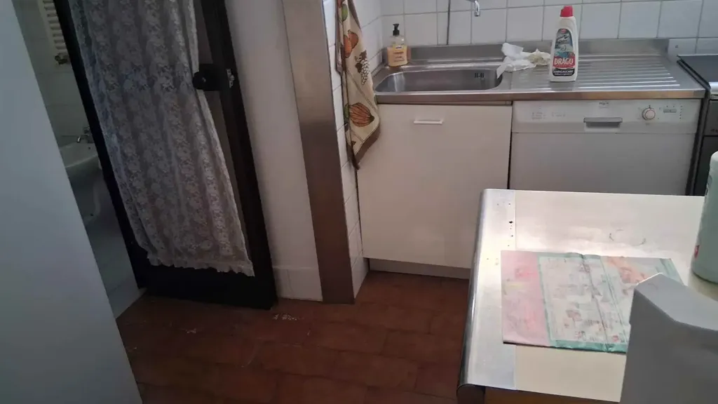 Cuisine - Twin-Unit Apartment with Garden in Florence