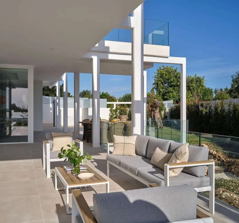 Terrasse - Luxury Villa with Sea View in Marbella