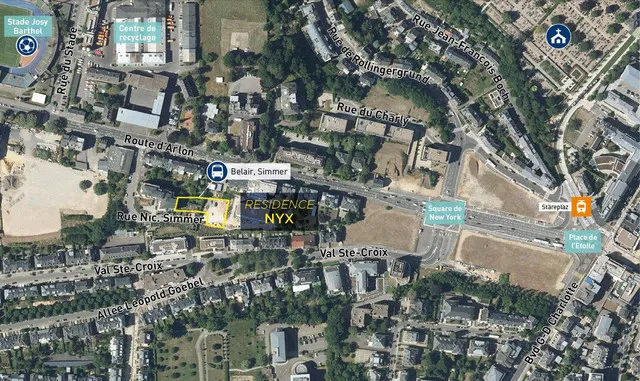 Luxembourg-Belair Residence with Tram Access