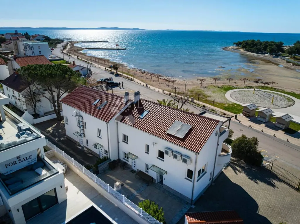 Vista aerea - Modern House with Sea View in Zaton, Nin