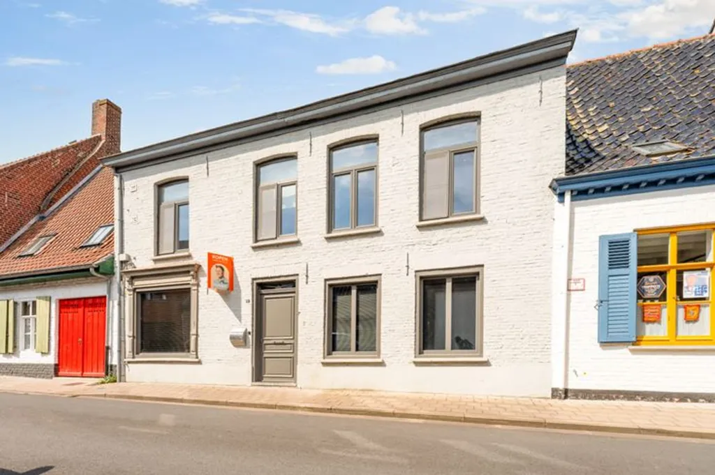 Extérieur - Maison avec Terrasse dans le Centre de Watou
