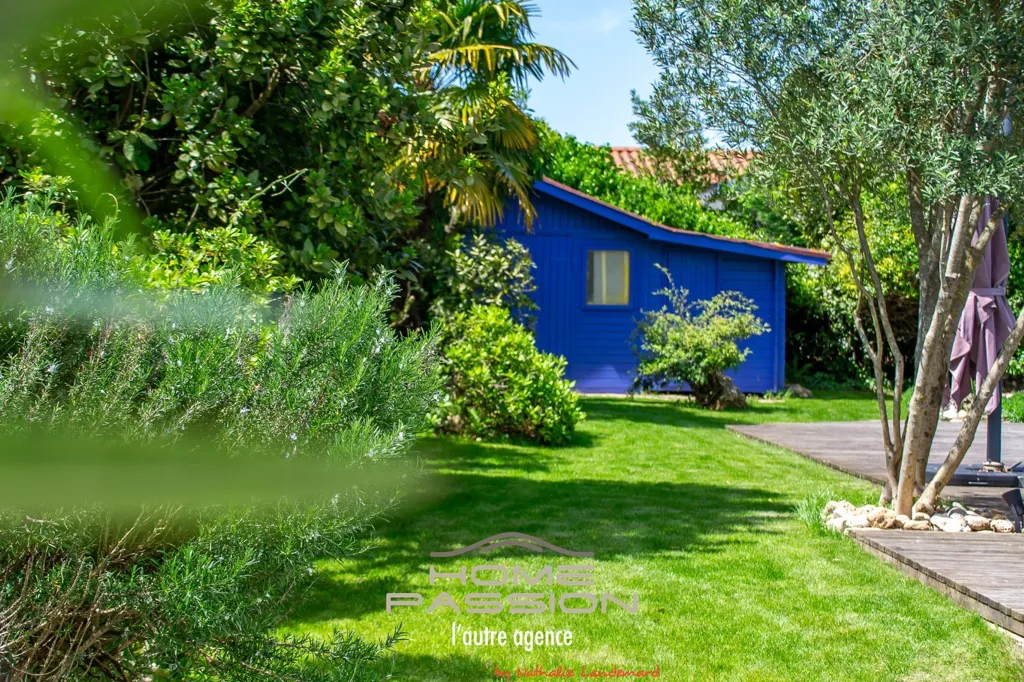 Jardin - Maison Années 30 avec Piscine à Royan