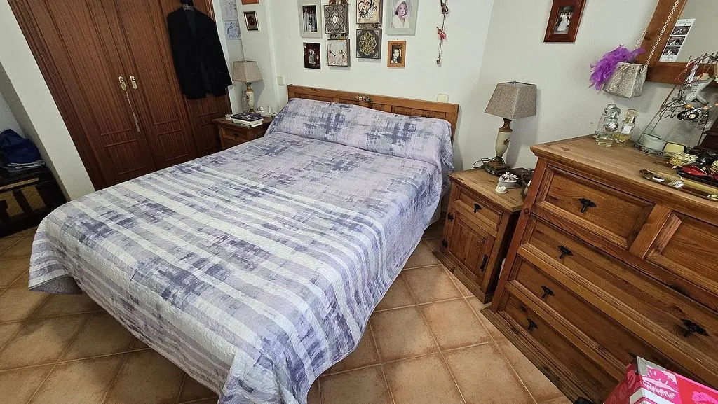 Bedrooms - Apartment with Pool and Terrace in Mijares