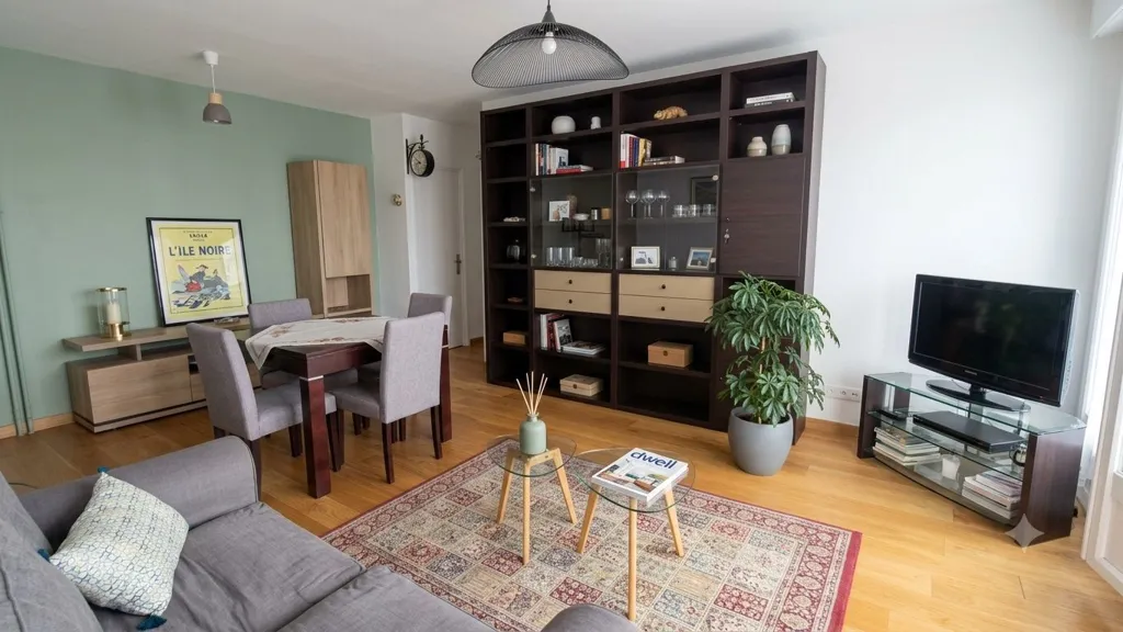 Séjour - Appartement avec balcon à Neuilly-sur-Marne