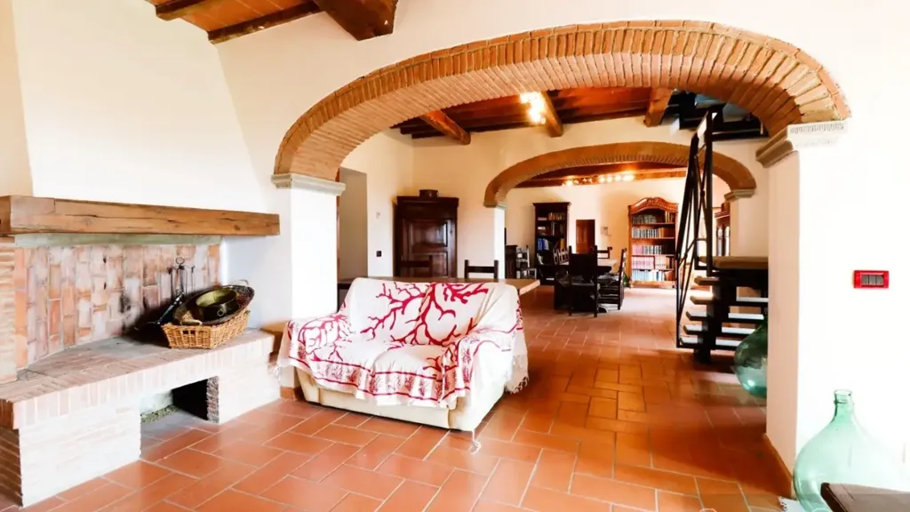 Séjour - Rustic Tuscan Farmhouse with Pool in Reggello