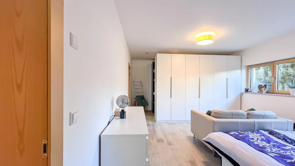 Bedrooms - Luxury House with Solar Panels in Sandweiler
