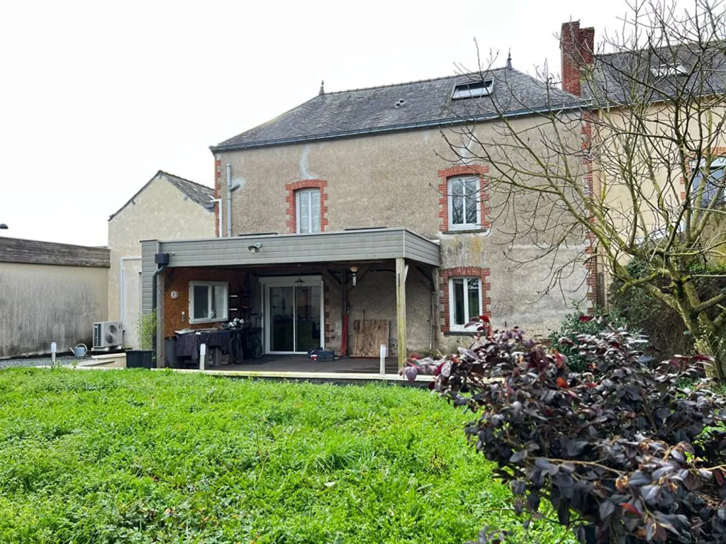 Extérieur - Maison de Bourg avec Terrasse et Garage à Plessé