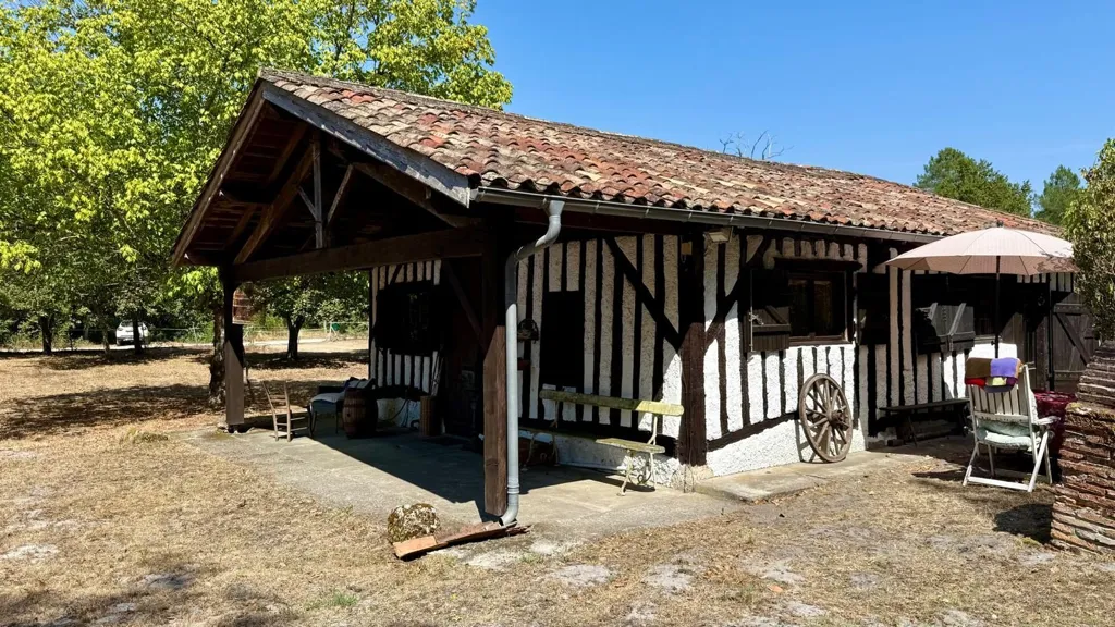 Esterno - Landaise House with Gîte in Calen