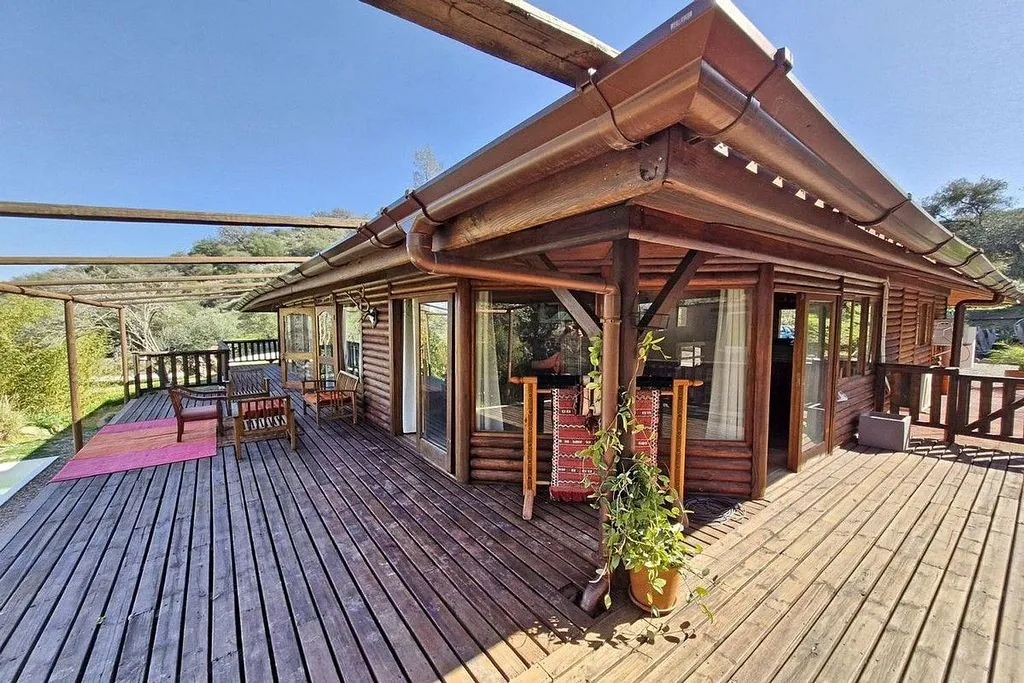 Terrace - Rustic Cottage with Pool in Coín