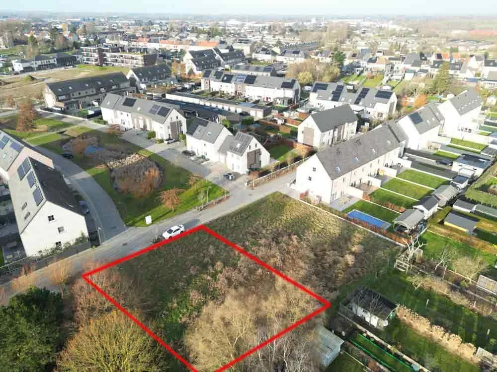 Vue aérienne - Terrain à Bâtir près du Centre d'Alost
