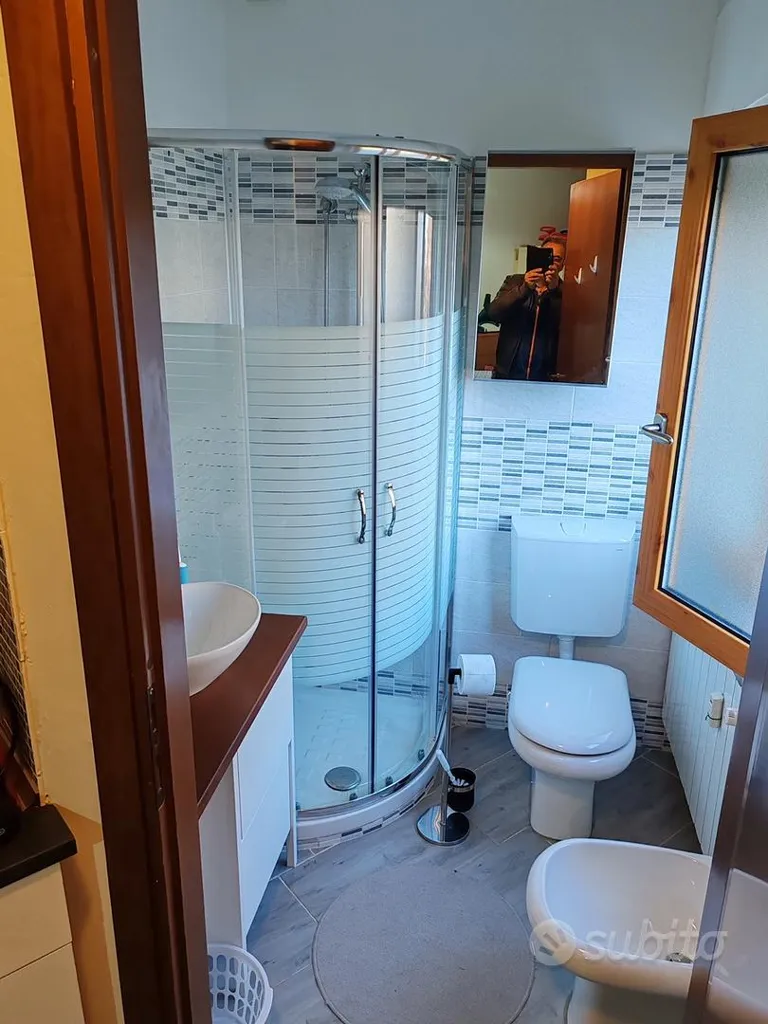 Salles de bain - Rustic Apartment with Ski Box in Artesina