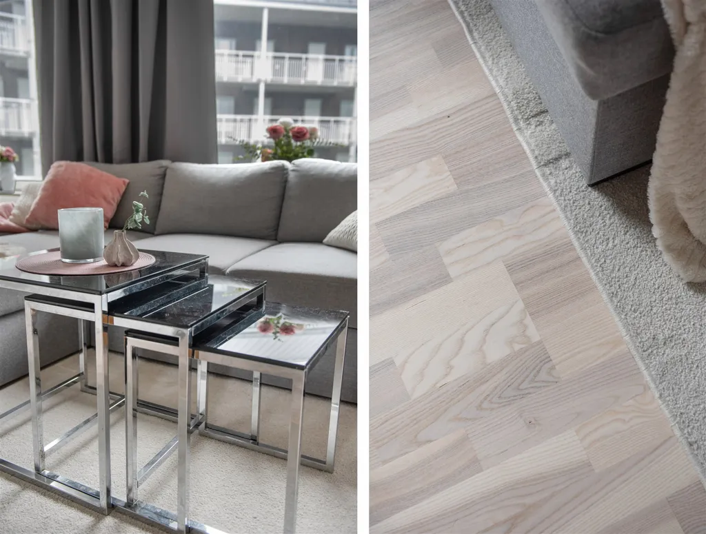 Wohnzimmer - Newly Built Apartment with Balcony in Vegastaden