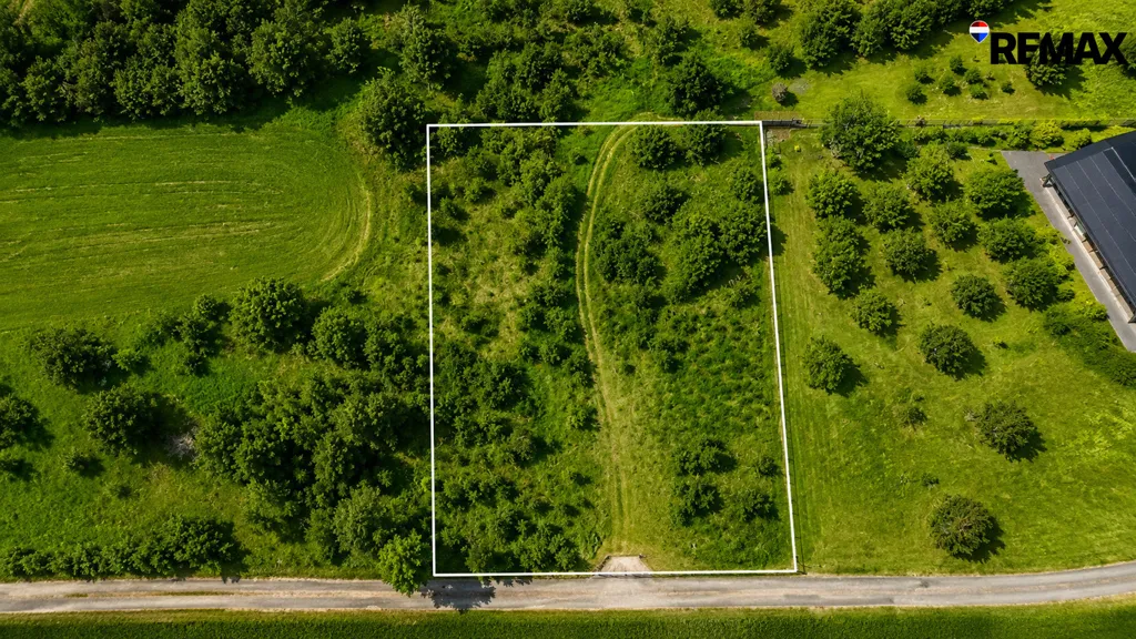 Õhuvaade - Agricultural Plot with Forest View in Alytus
